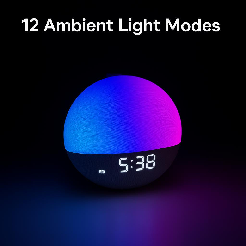 LumaRise Alarm Clock - Say Goodbye to Groggy Mornings