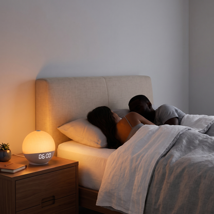 LumaRise Alarm Clock - Say Goodbye to Groggy Mornings