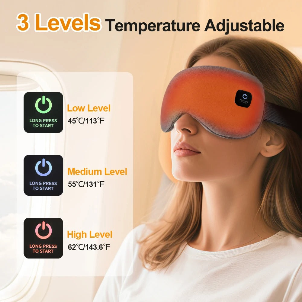 LumaRise Heated Eye Mask